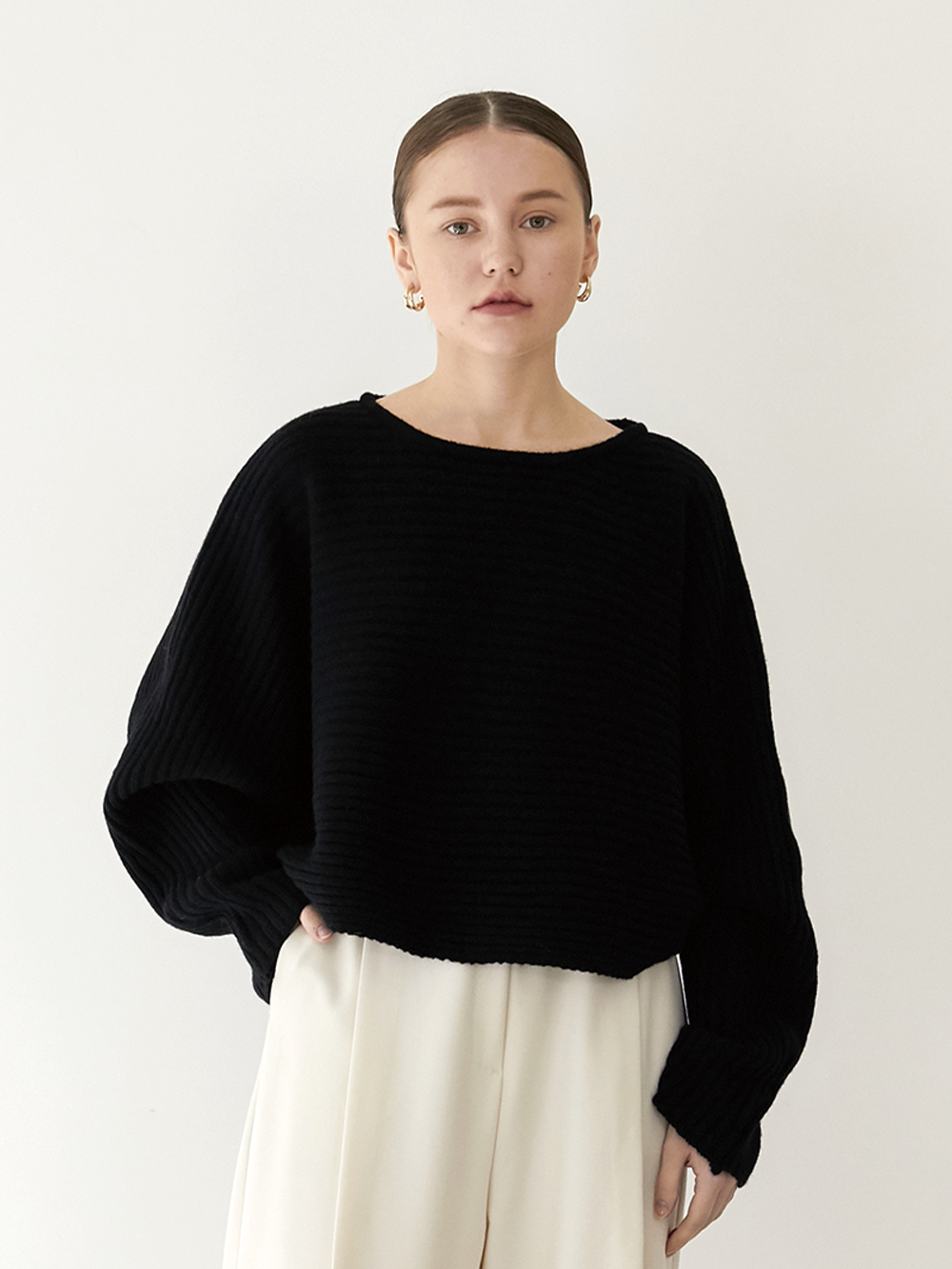 [ 2nd release ] may knit - black / 1.19 출고