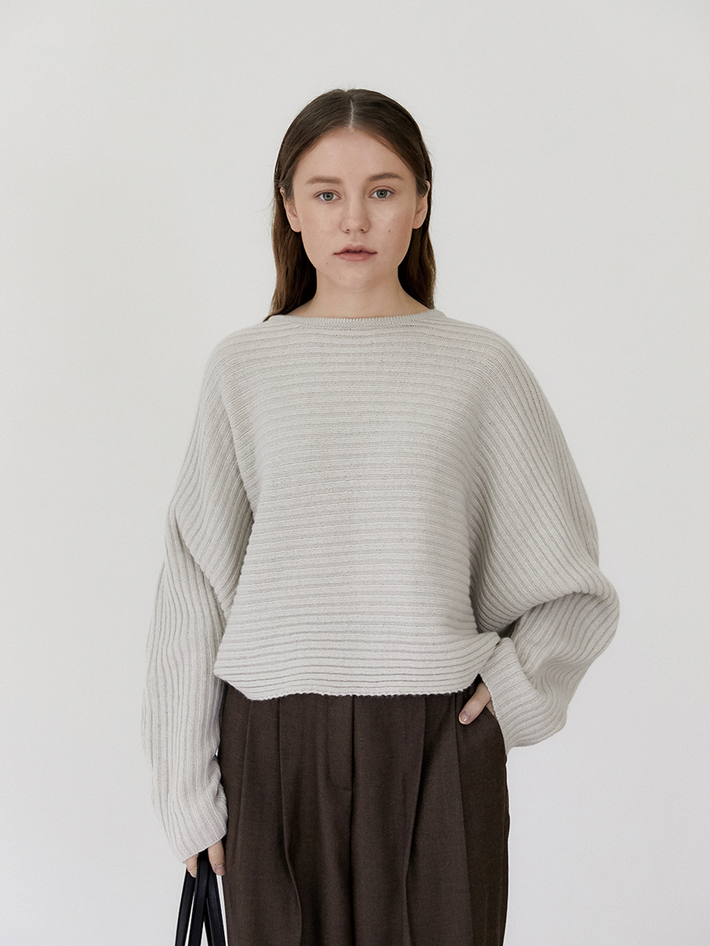 [ 2nd release ] may knit - earl grey / 1.19 출고