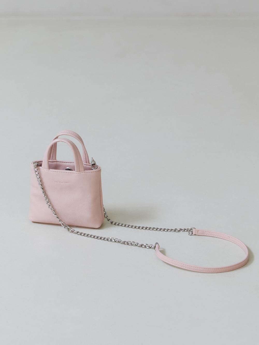 mini toast bag - baby pink