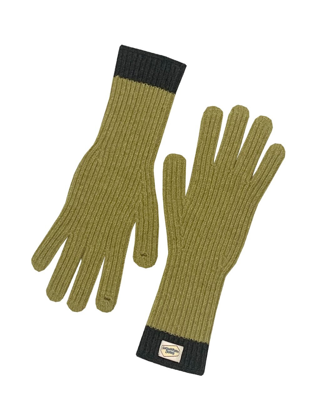 [preview] butter wool gloves - olive