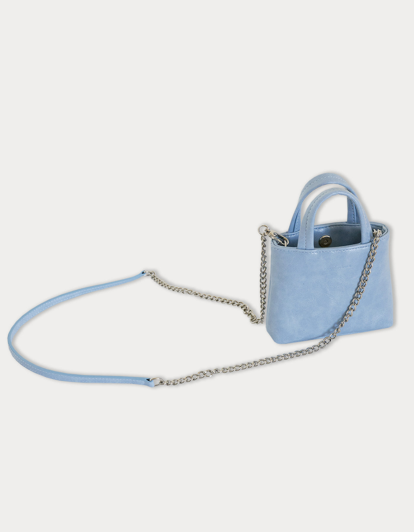 mini toast bag - baby blue