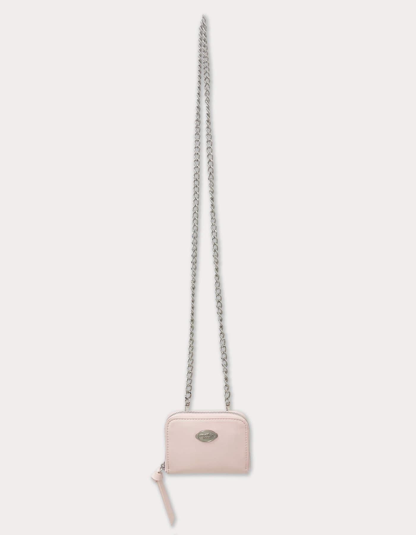 fle chain wallet - light pink