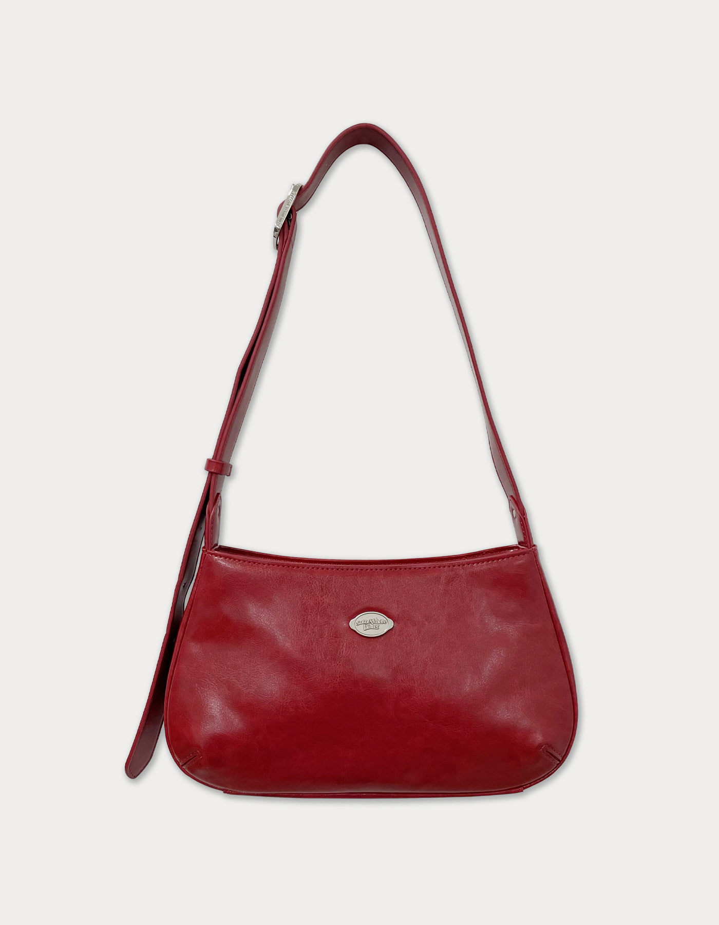 fle two-way bag - vintage red