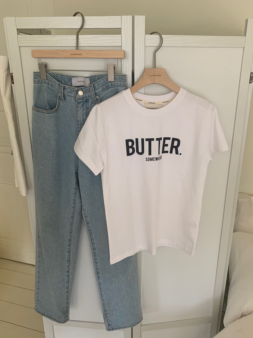 butter tee(standard fit) - ivory