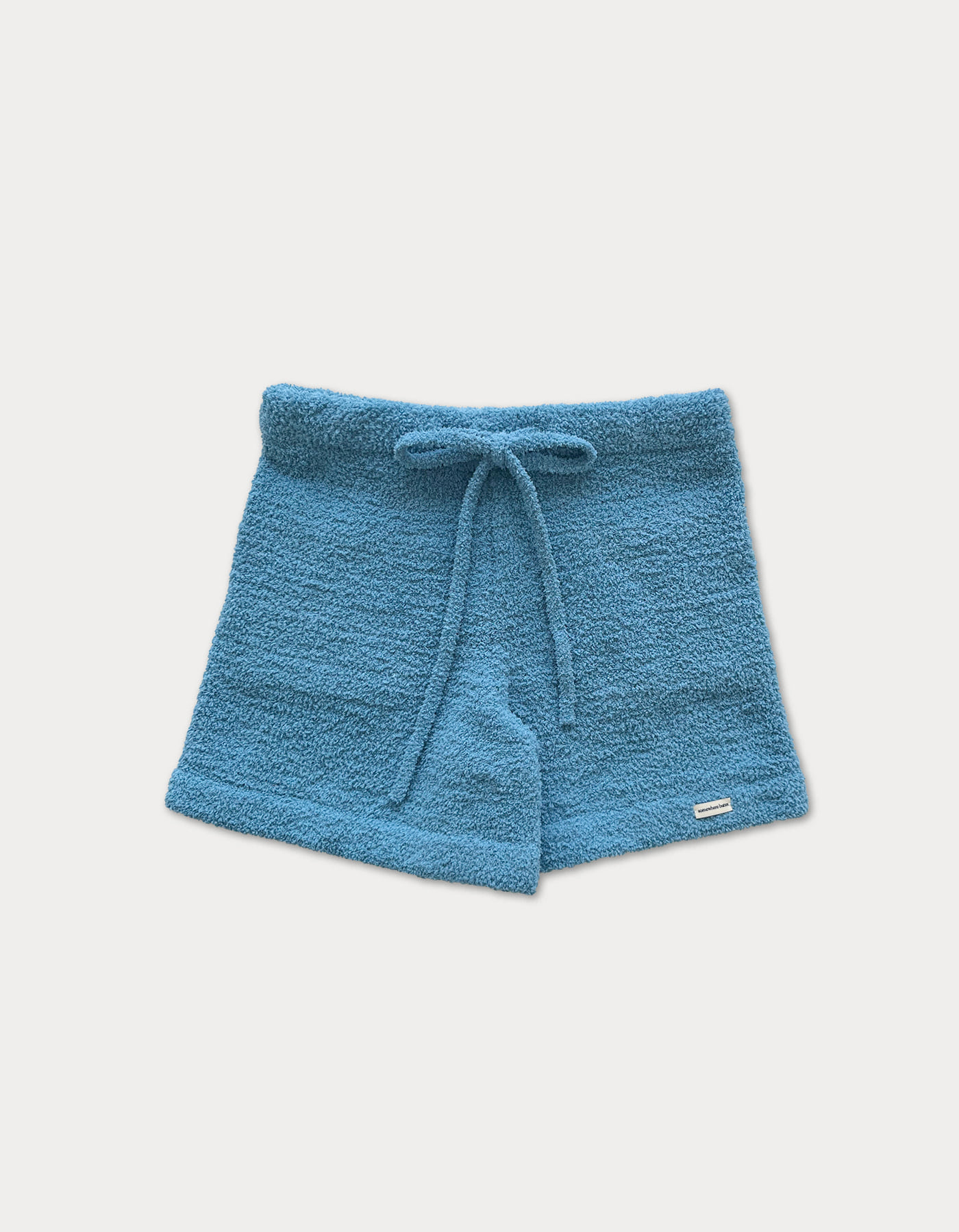 fluffy homewear bottom - blue