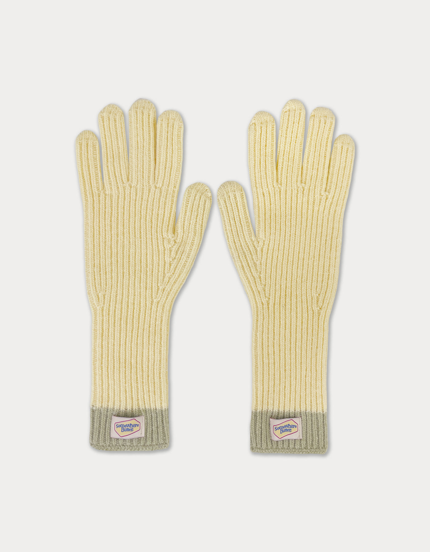 [pre-order] butter cashmere gloves - light yellow / 12월 말 순차 출고