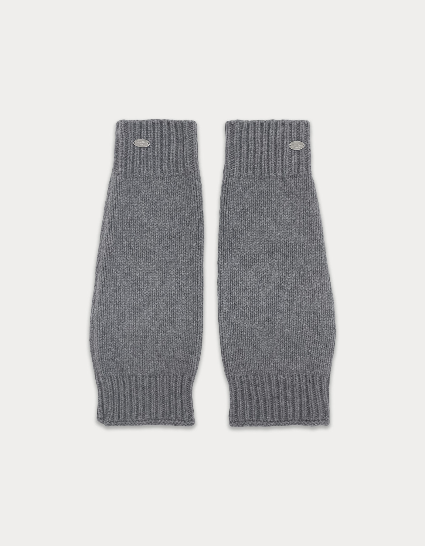 wool pendant leg warmer - grey