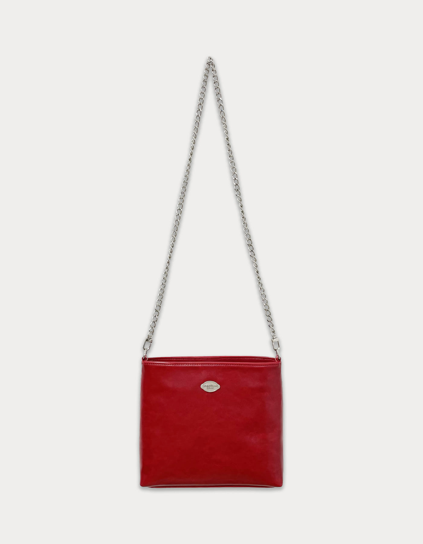 fle chain toast bag - vintage red