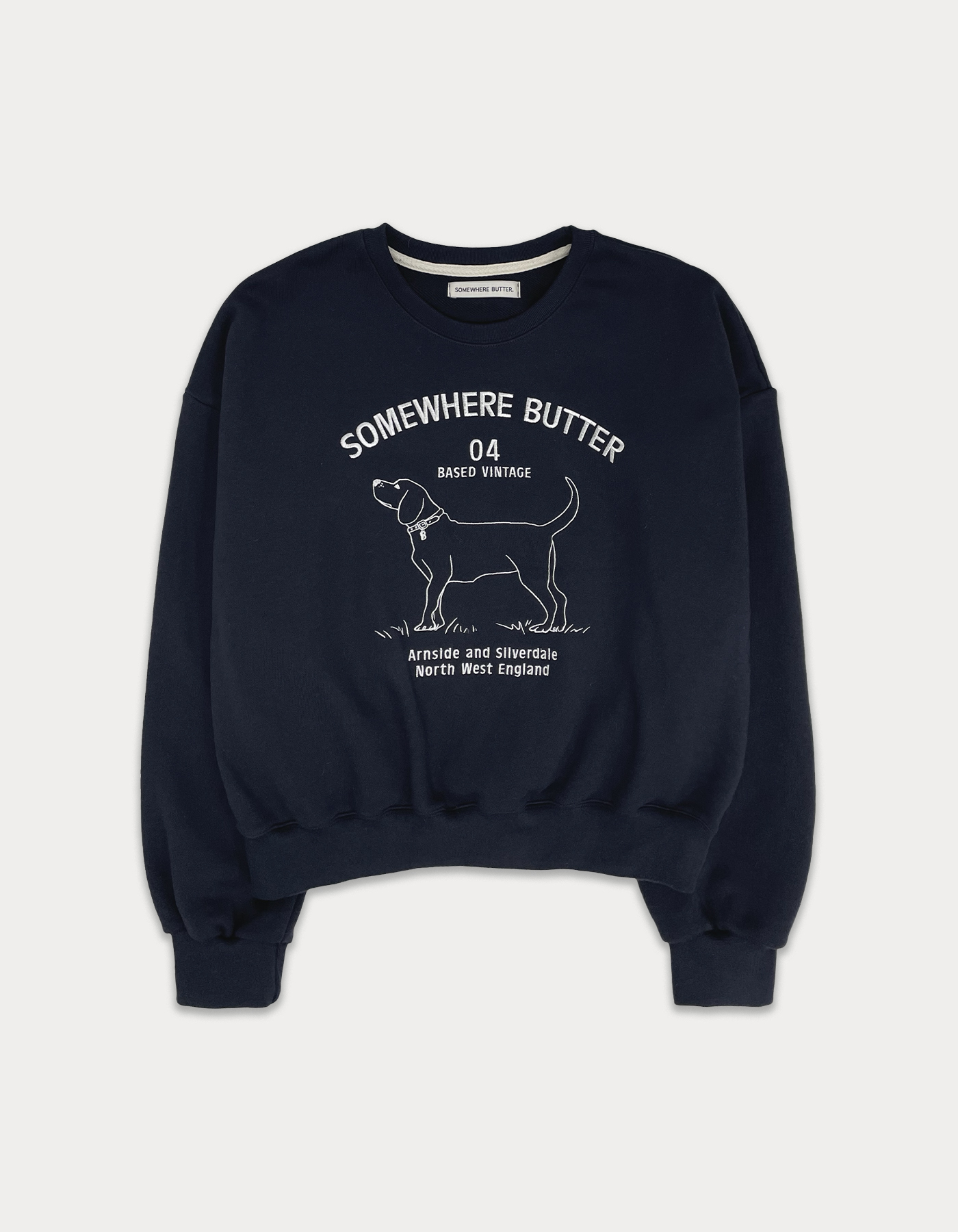 Love dog vintage sweatshirt  - navy