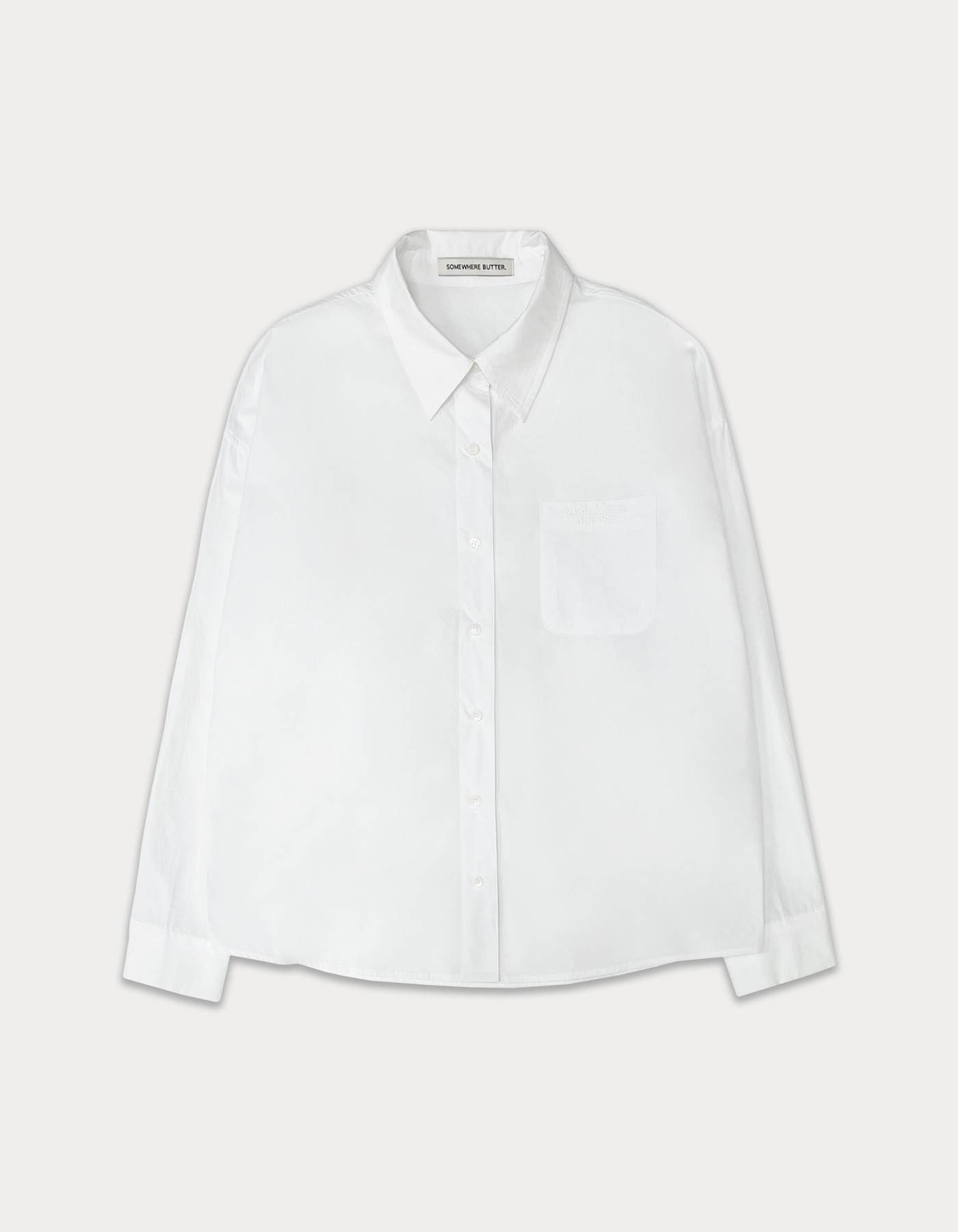 Classic cotton shirt - white