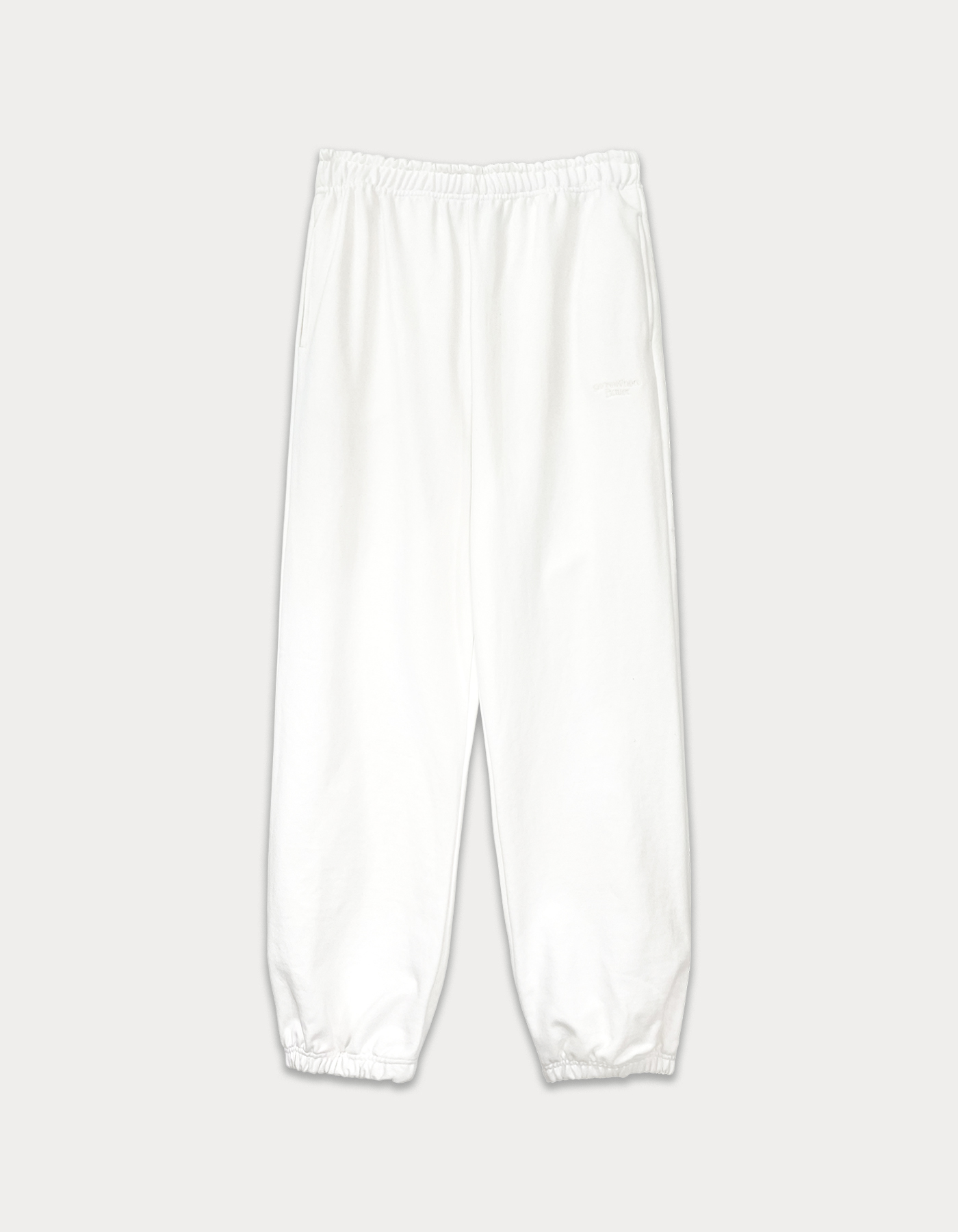 [Release 15%] essential jogger sweatpants - ivory