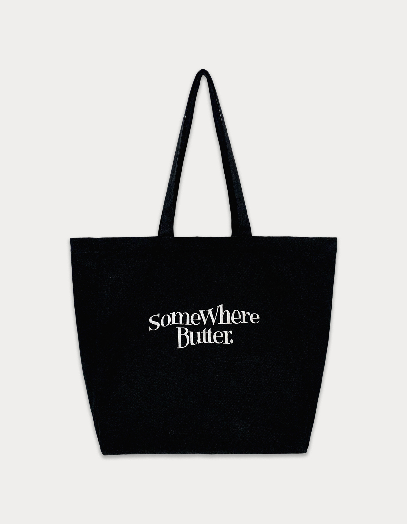 [Release 15%] Wave logo eco bag - black