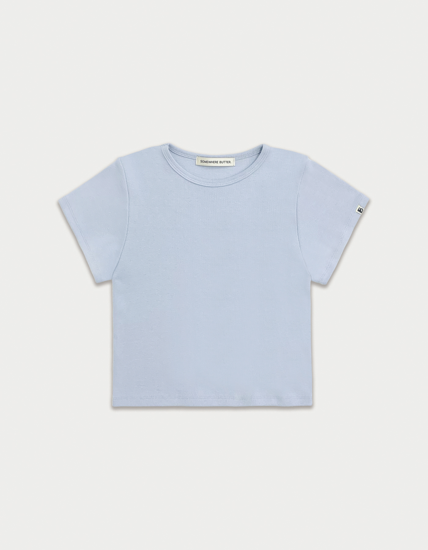 [Release 15% 4.24 출고] essential clean top - light blue