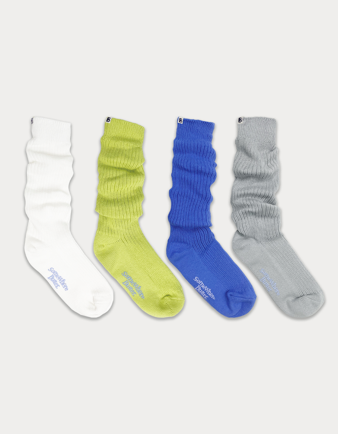 Essential knit socks - 4color